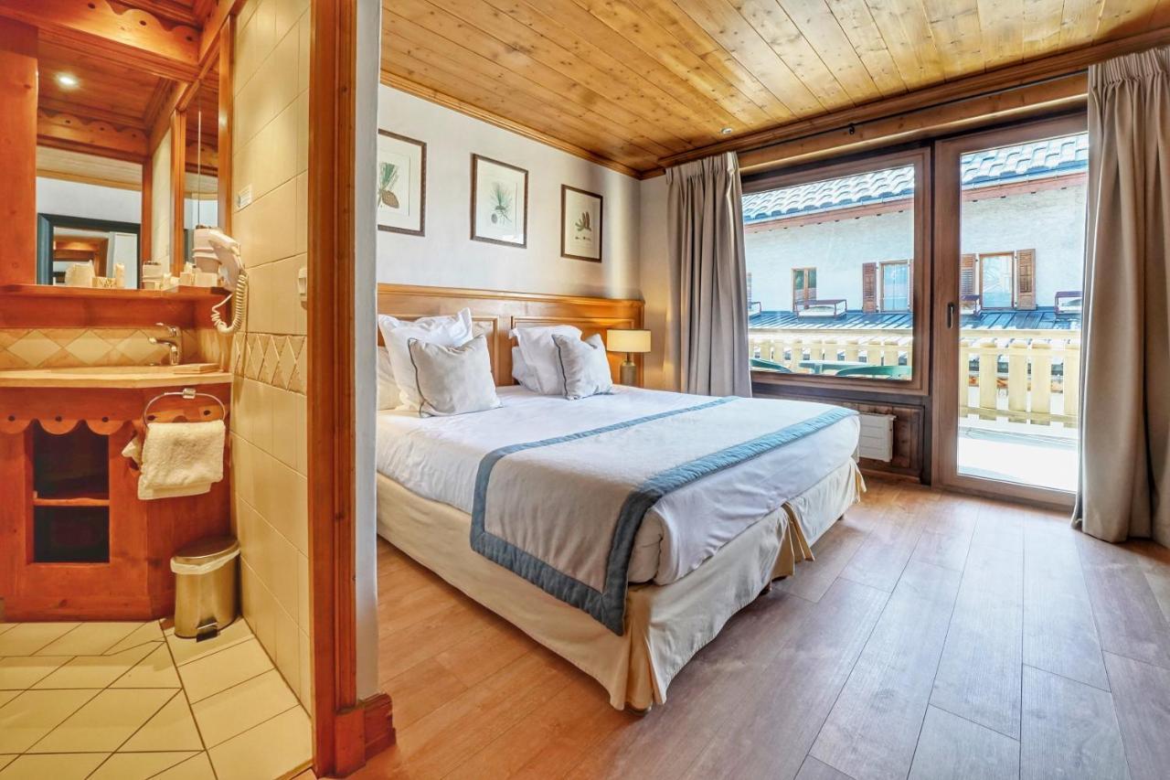Au Vieux Moulin Hotel Megève Buitenkant foto
