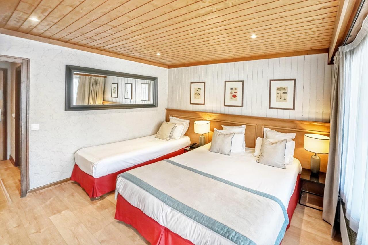 Au Vieux Moulin Hotel Megève Buitenkant foto