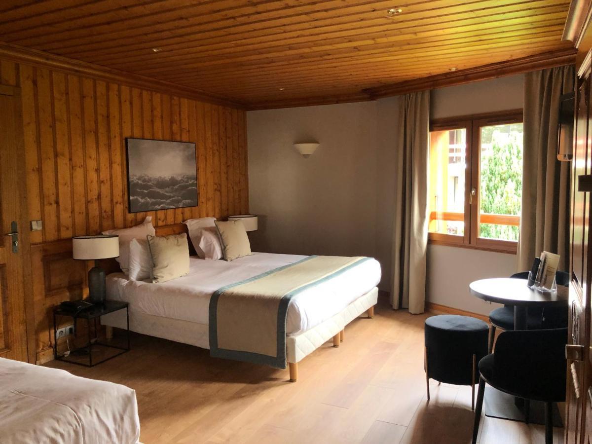 Au Vieux Moulin Hotel Megève Buitenkant foto