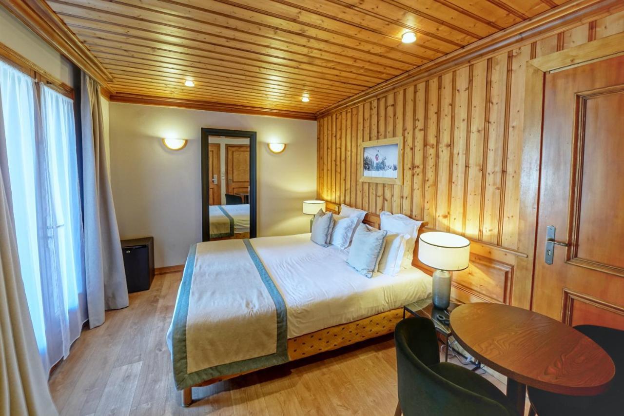 Au Vieux Moulin Hotel Megève Buitenkant foto