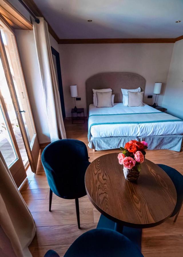 Au Vieux Moulin Hotel Megève Buitenkant foto