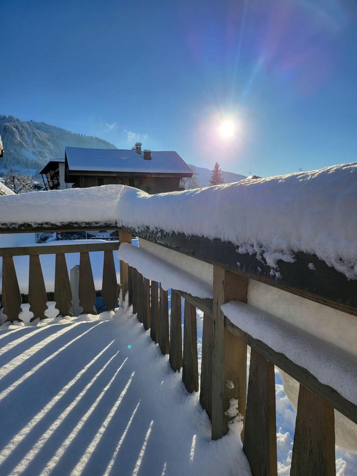 Au Vieux Moulin Hotel Megève Buitenkant foto