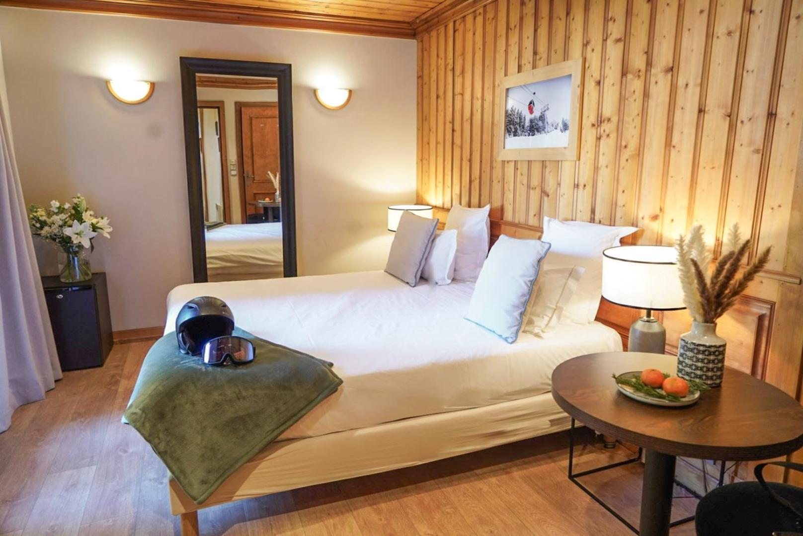 Au Vieux Moulin Hotel Megève Buitenkant foto