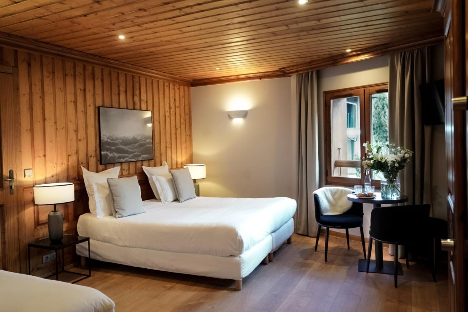 Au Vieux Moulin Hotel Megève Buitenkant foto