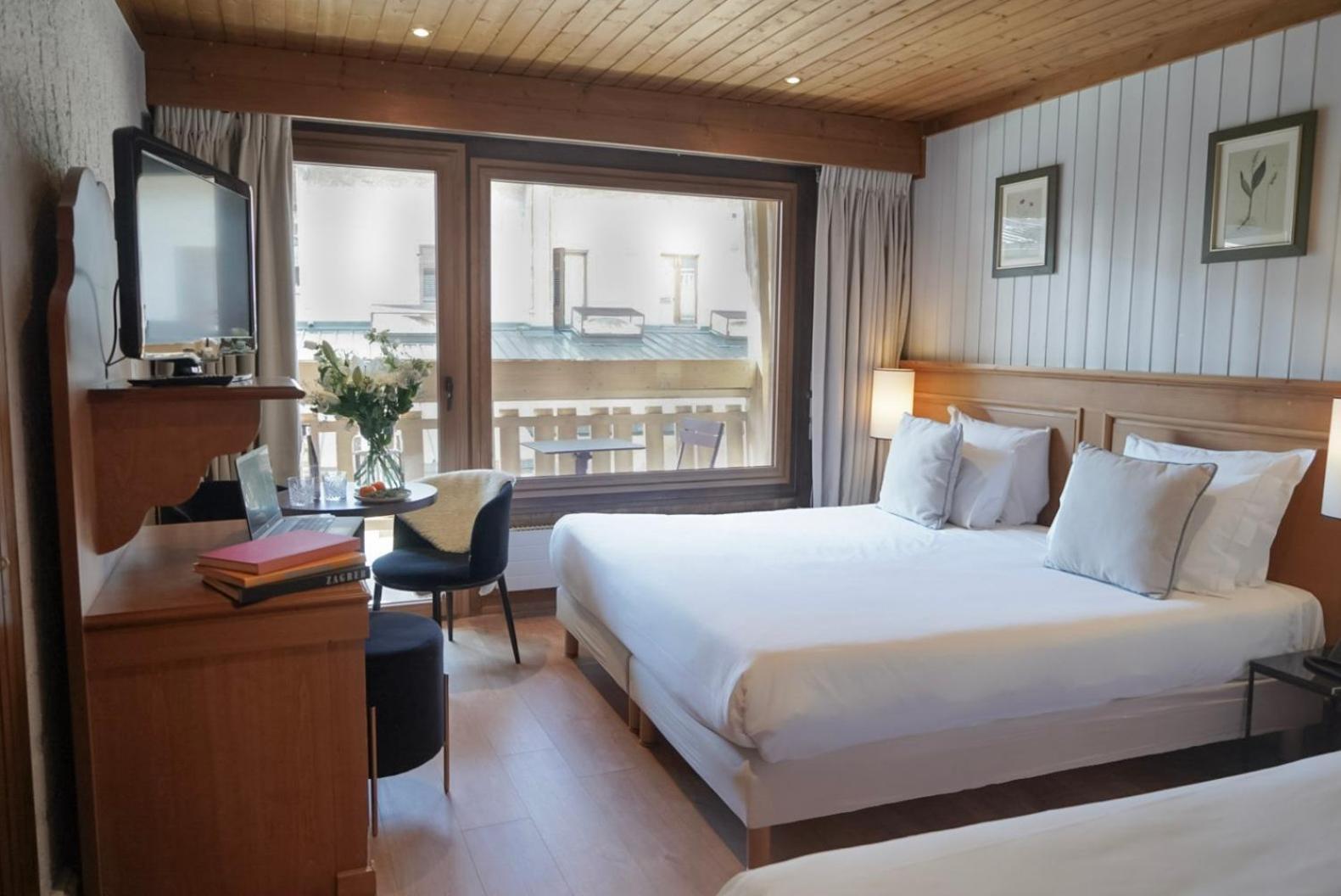 Au Vieux Moulin Hotel Megève Buitenkant foto