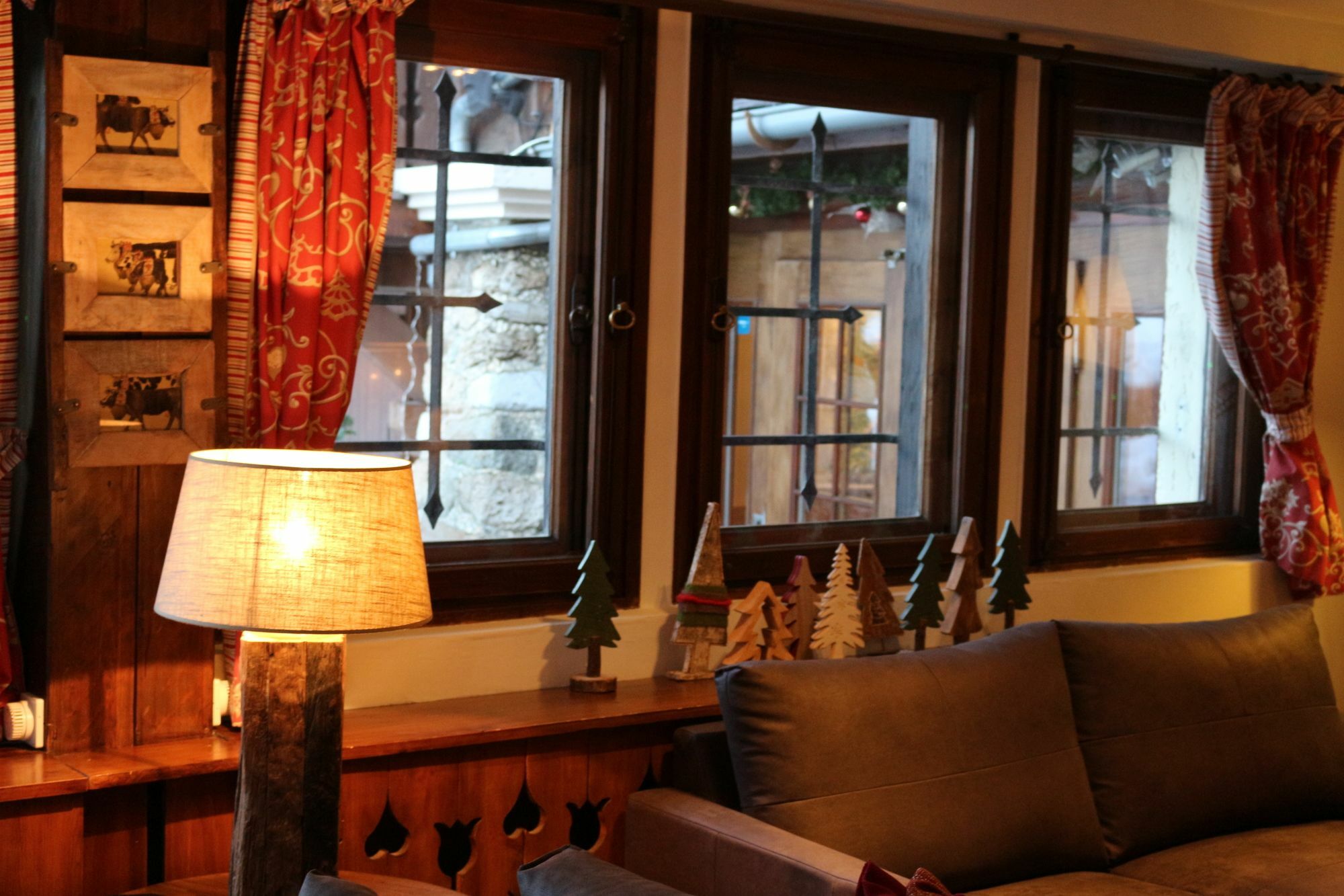 Au Vieux Moulin Hotel Megève Buitenkant foto