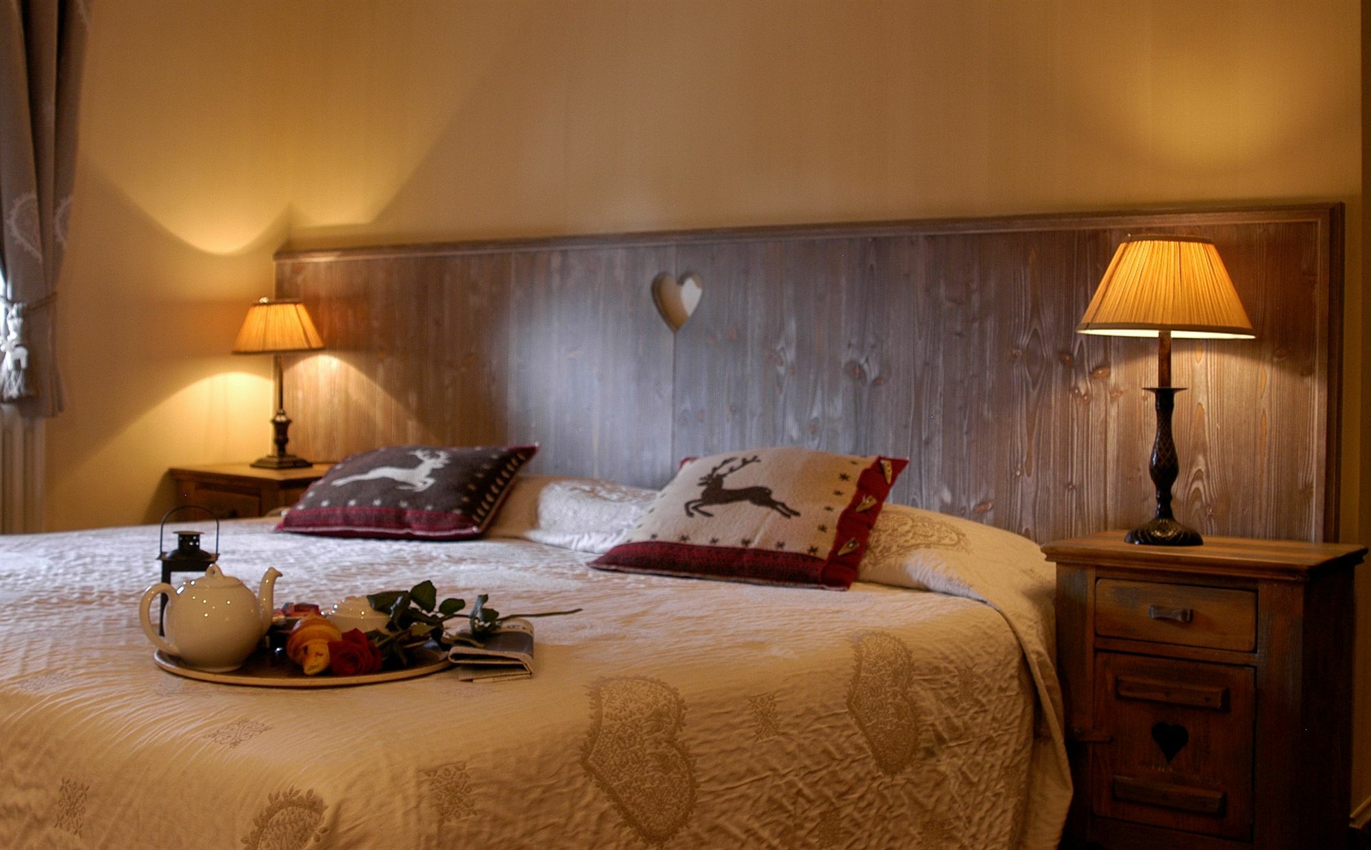 Au Vieux Moulin Hotel Megève Buitenkant foto