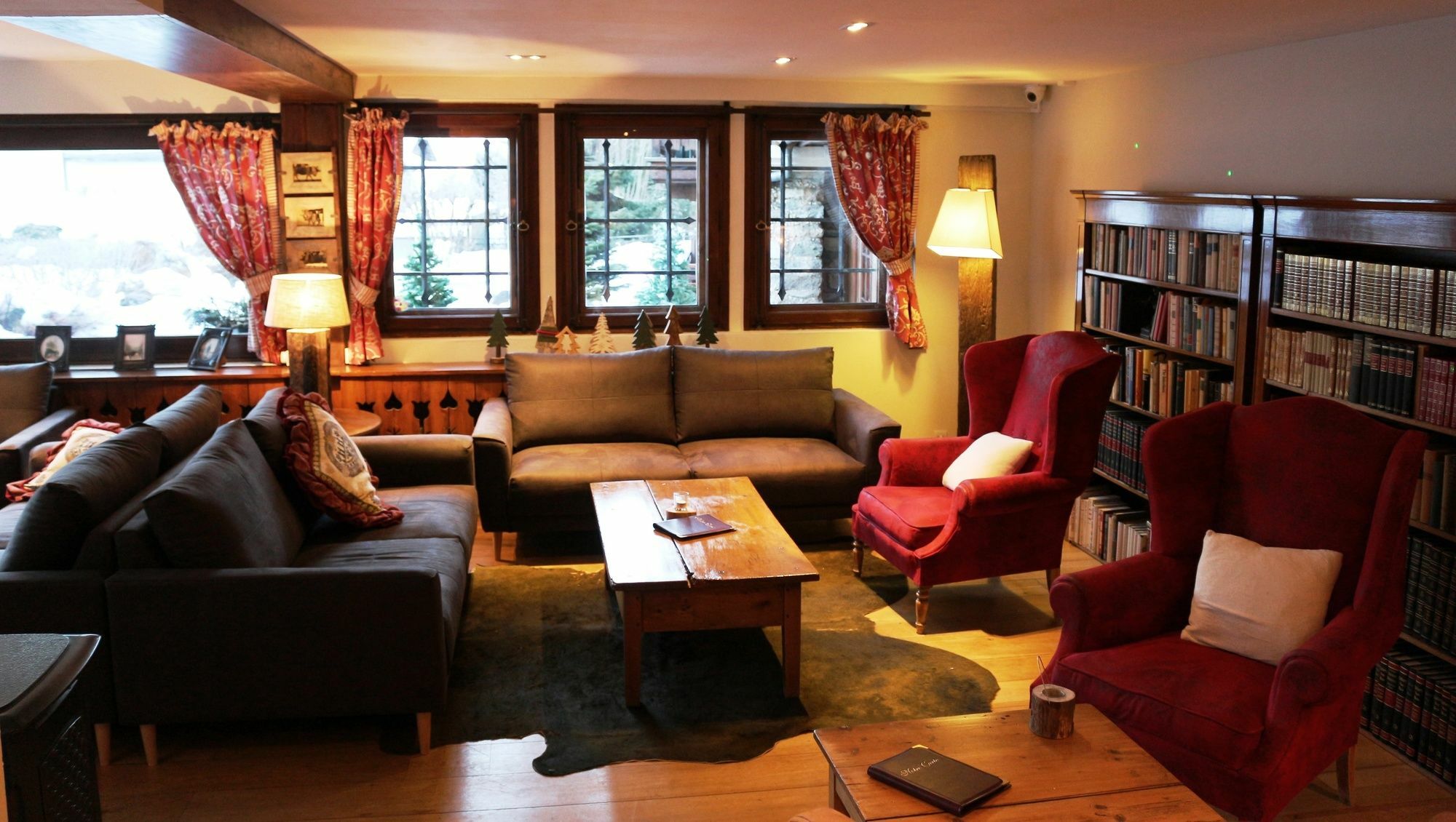 Au Vieux Moulin Hotel Megève Buitenkant foto