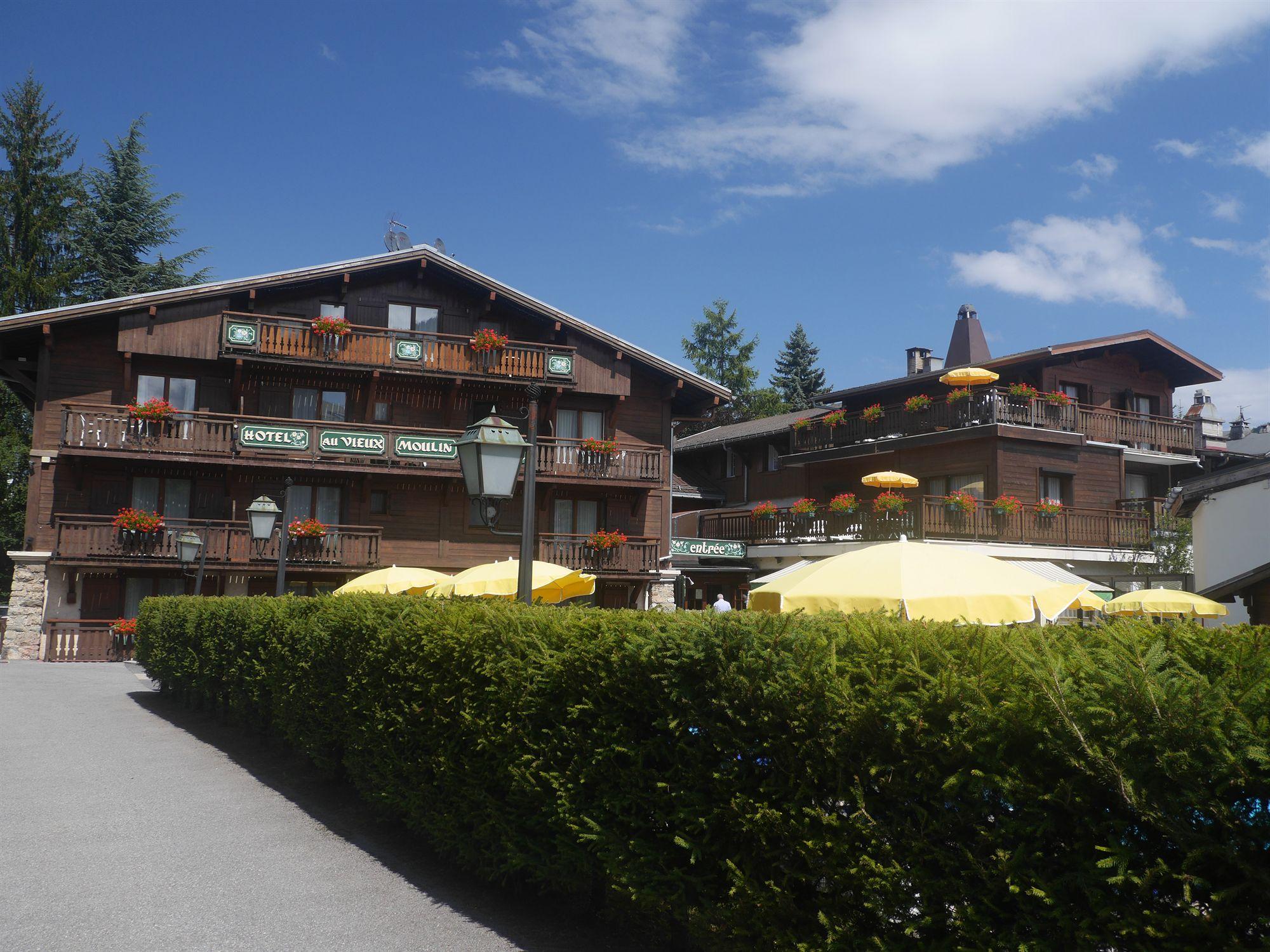 Au Vieux Moulin Hotel Megève Buitenkant foto